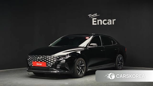 Hyundai The New Grandeur IG Hybrid 2022 Черный из Кореи