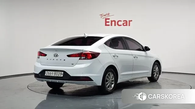Hyundai The New Avante AD 2019 Белый из Кореи