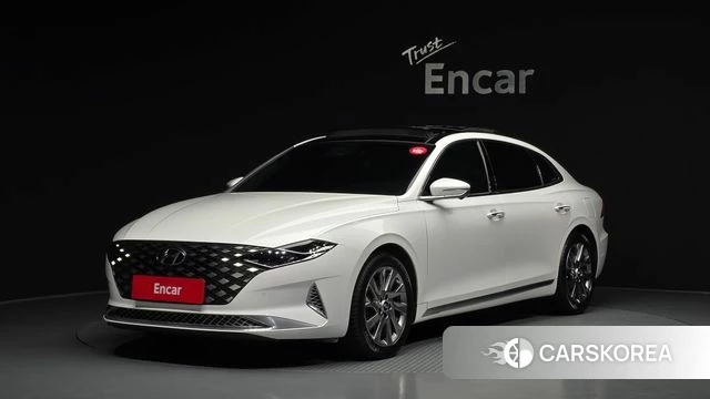 Hyundai The New Grandeur IG Hybrid 2020 Белый из Кореи