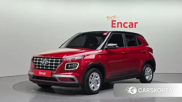 Hyundai Venue 2022 Красный из Кореи