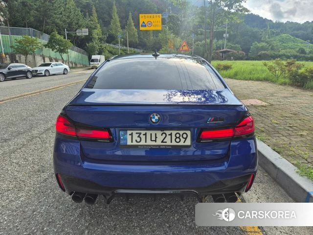 BMW M5 (F90) 2021 Синий из Кореи