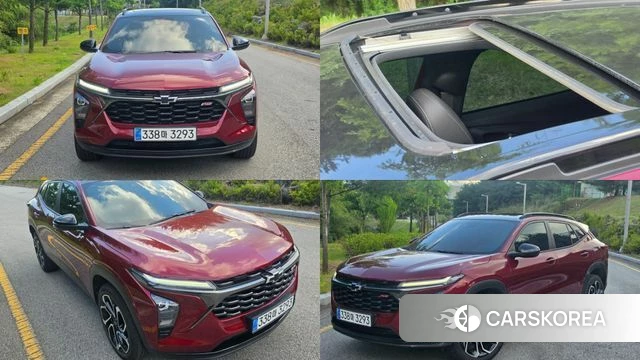 Chevrolet (GM Daewoo) Trax Crossover 2023 Красный из Кореи