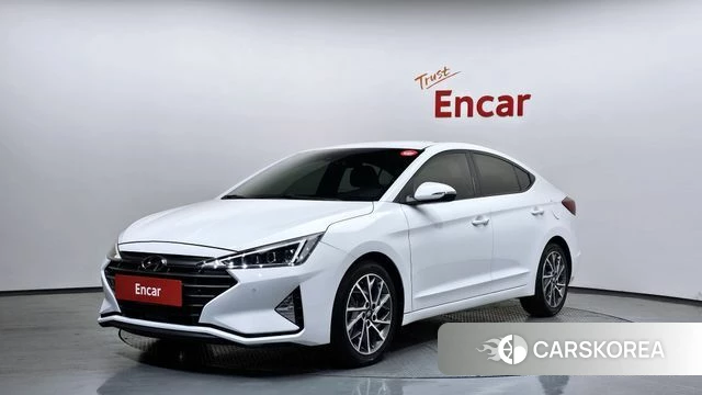 Hyundai The New Avante AD 2019 Белый из Кореи