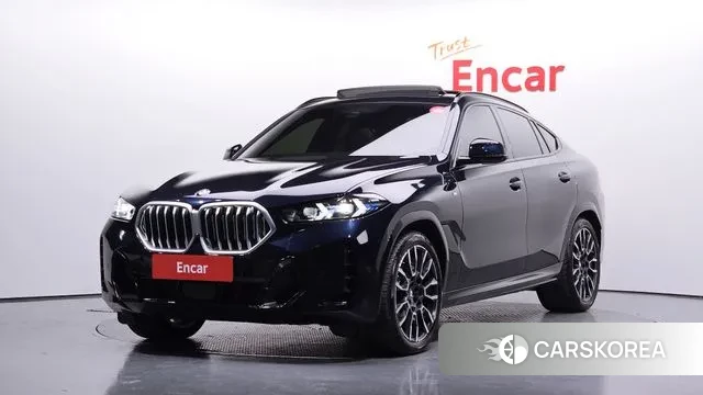 BMW X6 (G06) 2025 Черный из Кореи