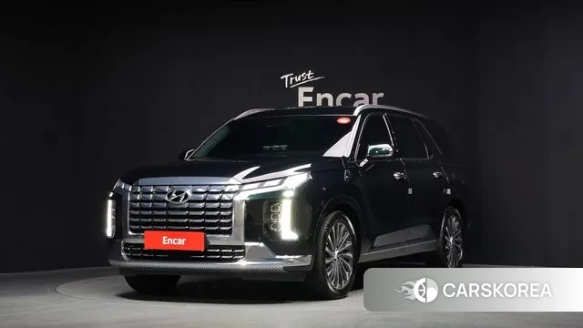 Hyundai The New Palisade 2023 Темно-зеленый из Кореи