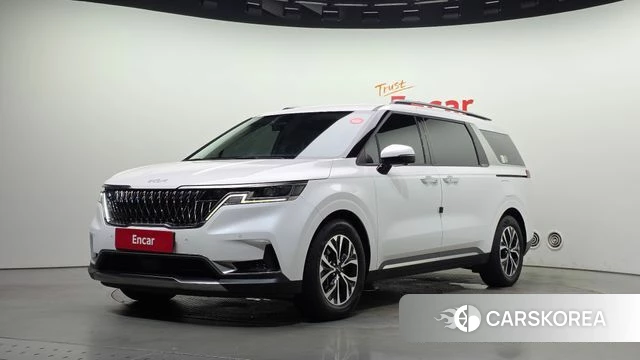 Kia Carnival 4th generation 2023 Белый из Кореи