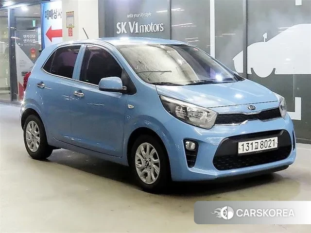 Kia All New Morning (JA) 2018 Небесно-голубой из Кореи