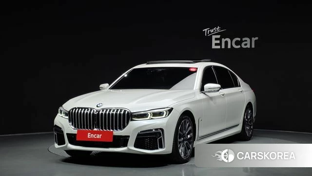 BMW 7 Series (G11) 2020 Белый из Кореи