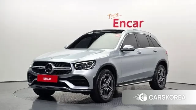 Mercedes-Benz GLC-Class X253 2022 Серебристо-серый из Кореи
