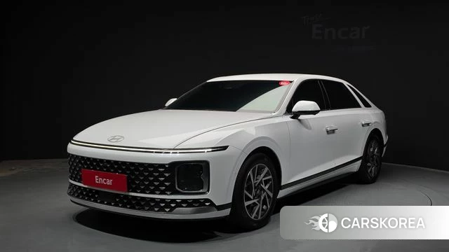 Hyundai Grandeur Hybrid (GN7) 2024 Белый из Кореи