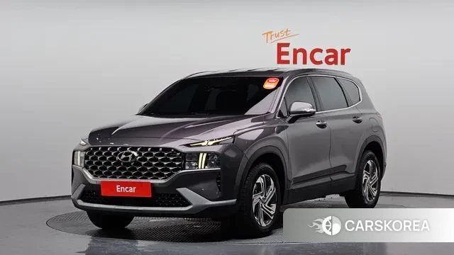 Hyundai The New Santa Fe 2022 Серый из Кореи