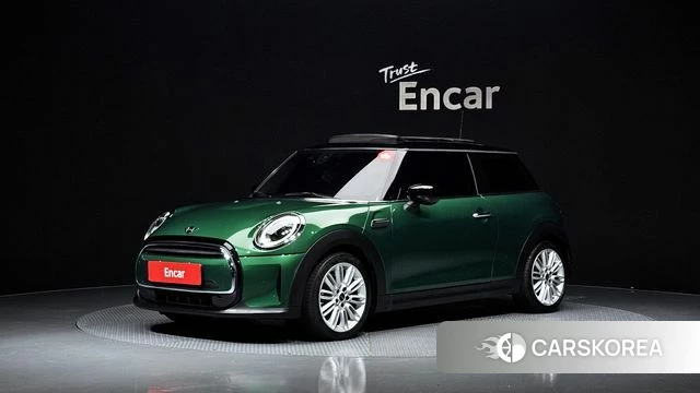 Mini Cooper 2021 Зеленый из Кореи