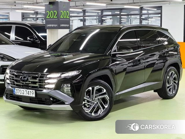 Hyundai The New Tucson (NX4) 2024 Черный из Кореи