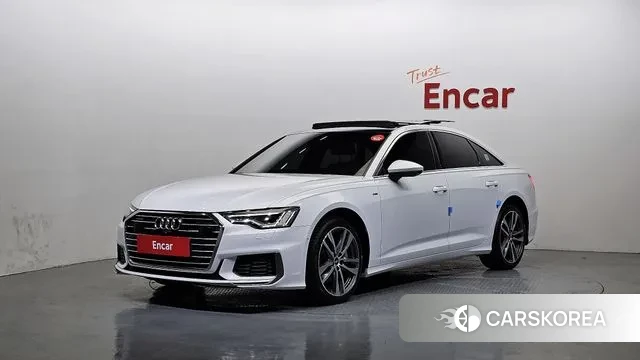 Audi A6 (C8) 2021 Белый из Кореи