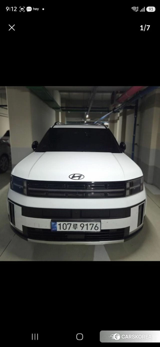 Hyundai Santa Fe (MX5) 2024 Белый из Кореи