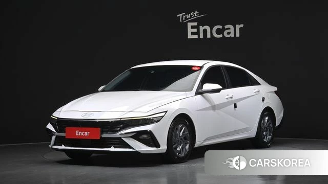 Hyundai The New Avante (CN7) 2024 Белый из Кореи