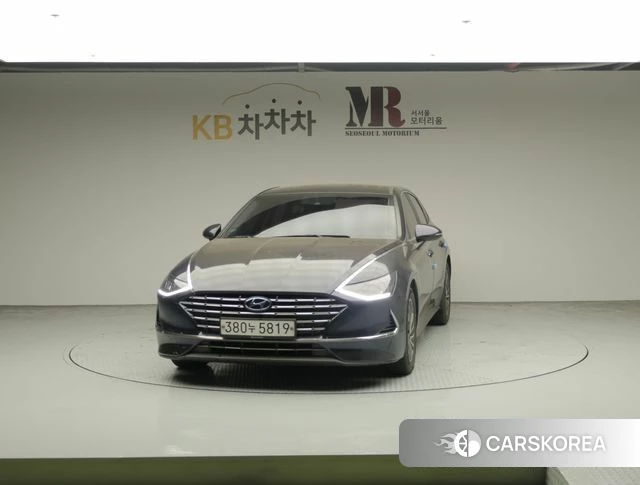 Hyundai Sonata Hybrid (DN8) 2019 Синий из Кореи