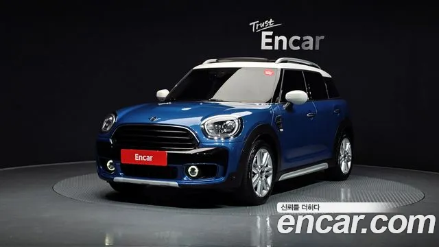 Mini Cooper Countryman 2020 Синий из Кореи