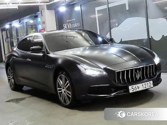 Maserati Quattroporte 2018 Белый из Кореи
