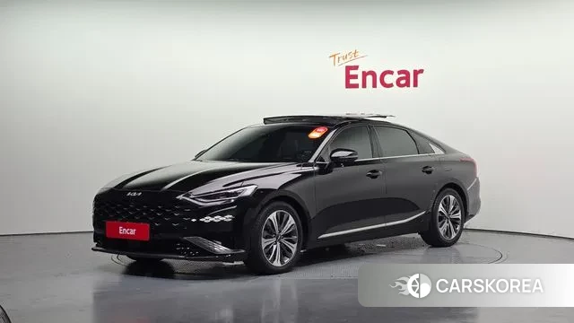 Kia K8 Hybrid 2022 Черный из Кореи