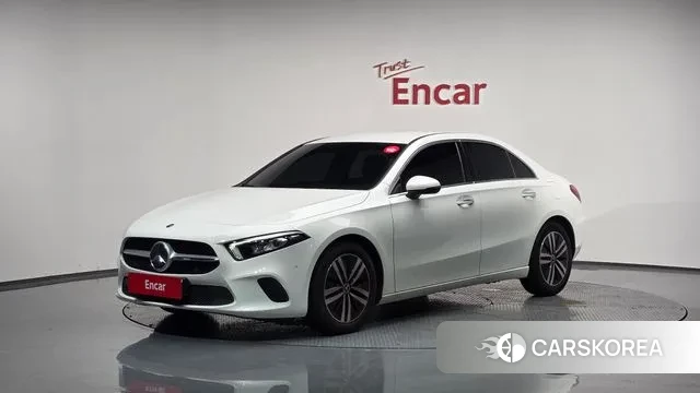 Mercedes-Benz A-Class W177 2021 Белый из Кореи