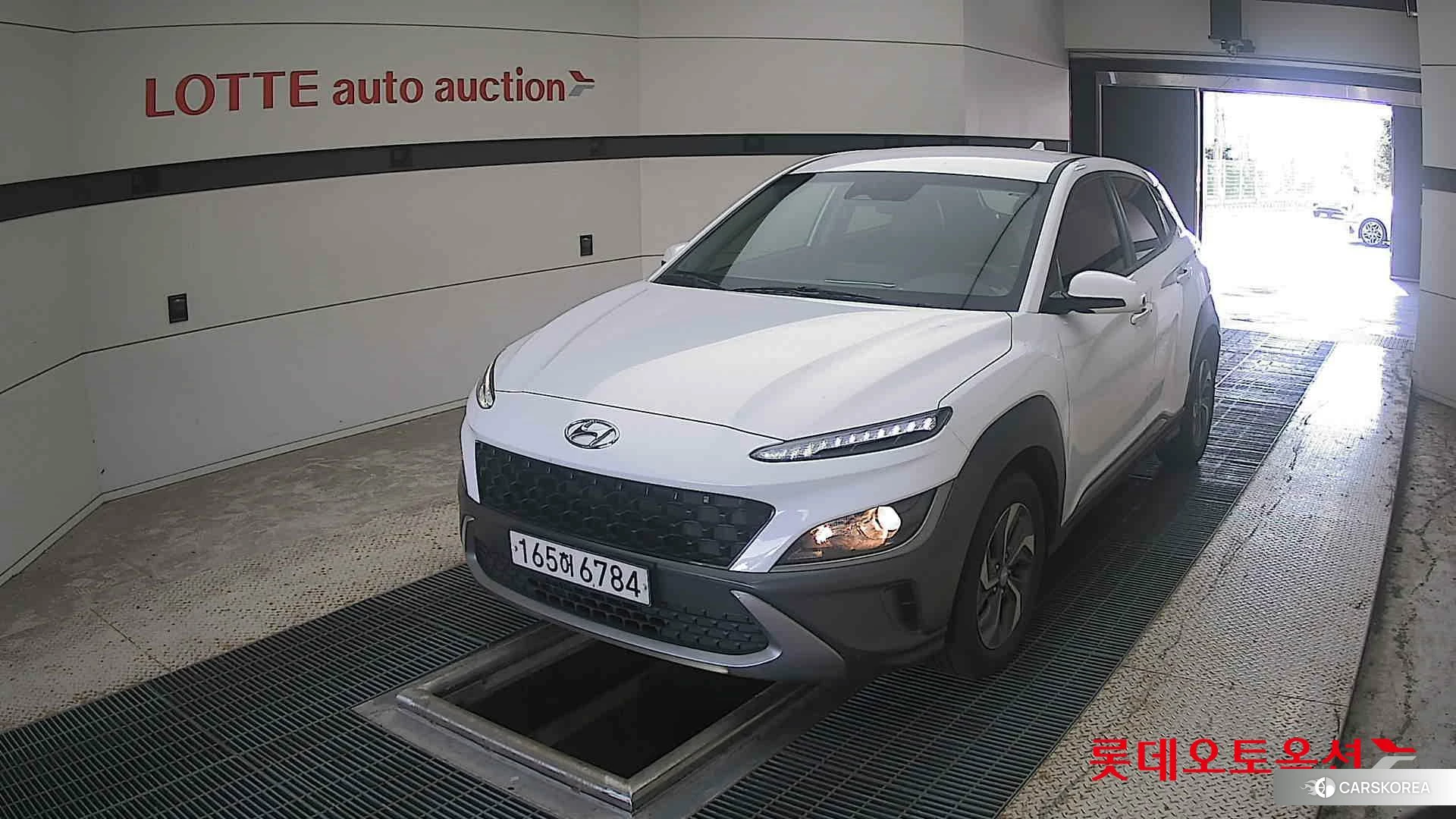Hyundai Kona Hybrid 2022 Atlas White из Кореи