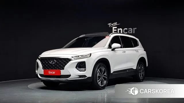Hyundai Santa Fe TM 2018 Белый из Кореи