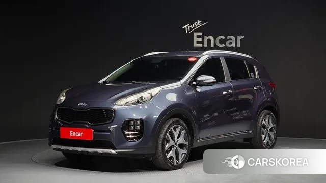 Kia Sportage 4th Generation 2018 Синий из Кореи