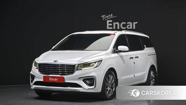 Kia The New Carnival 2018 Белый из Кореи