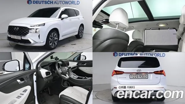 Hyundai The New Santa Fe 2021 Белый из Кореи