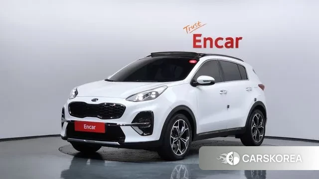 Kia Sportage The Bold 2019 Белый из Кореи