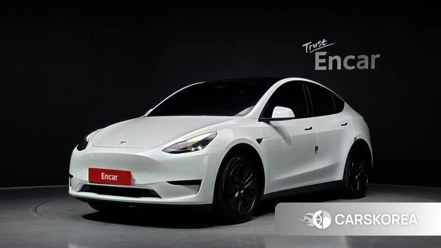 Tesla Model Y 2024 Белый из Кореи