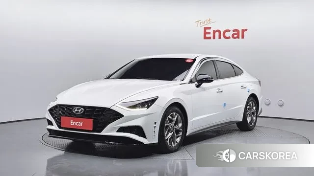 Hyundai Sonata (DN8) 2021 Белый из Кореи