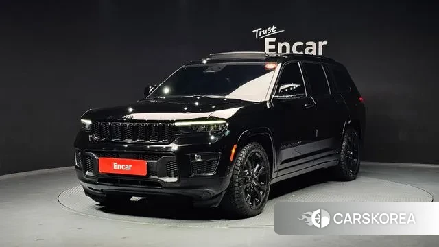 Jeep Grand Cherokee (WL) 2021 Черный из Кореи