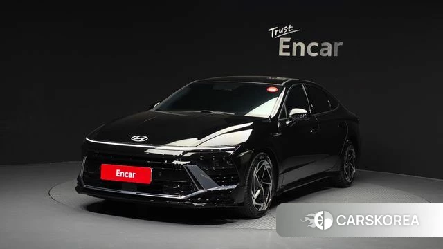 Hyundai Sonata D Edge (DN8) 2023 Черный из Кореи