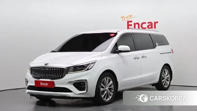 Kia The New Carnival 2019 Белый из Кореи