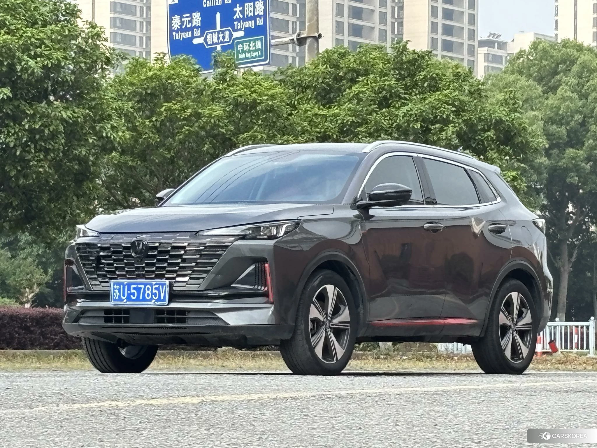 Chang'an CS55 PLUS 2020 Темно-серый из Китая