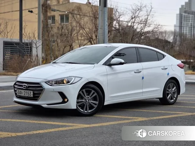 Hyundai Avante AD 2018 Белый из Кореи