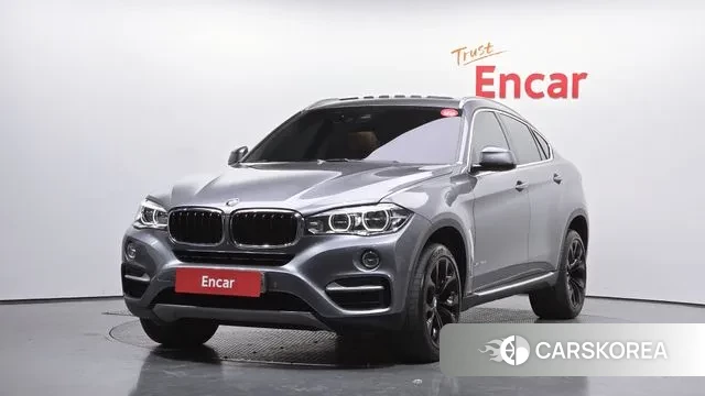 BMW X6 (F16) 2018 Серый из Кореи