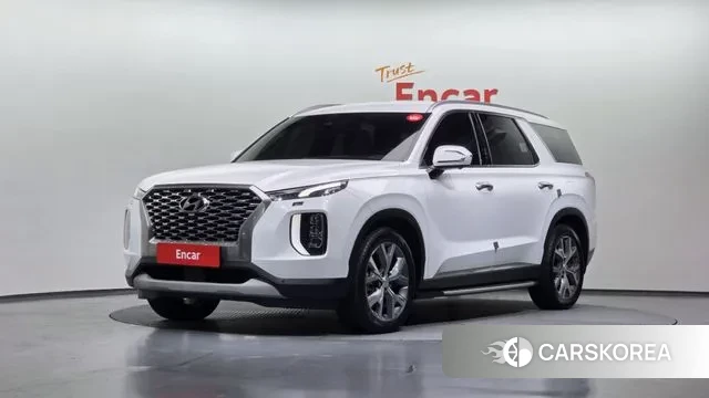 Hyundai Palisade 2022 Белый из Кореи