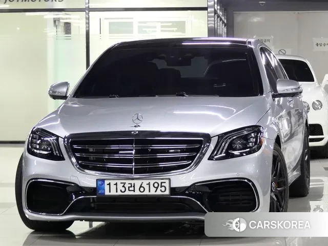 Mercedes-Benz S-Class W222 2020 Серебряный из Кореи
