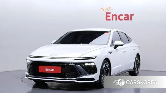 Hyundai Sonata D Edge (DN8) 2023 Белый из Кореи