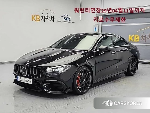 Mercedes-Benz CLA-Class C118 2023 Черный из Кореи