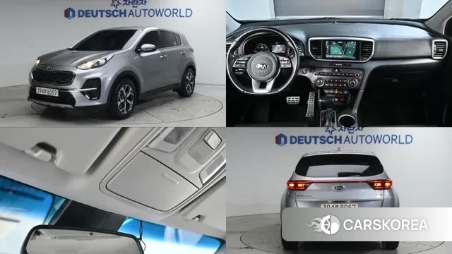 Kia Sportage The Bold 2021 Серый из Кореи