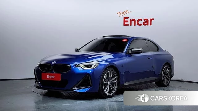 BMW 2 Series (G42) 2023 Синий из Кореи