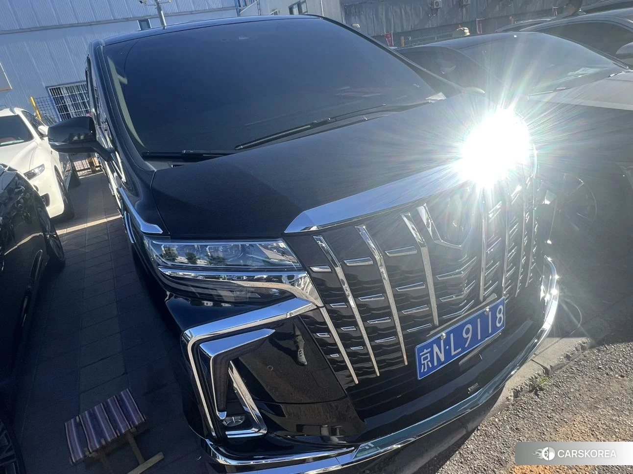 Toyota Elfa 2021 Черный из Китая
