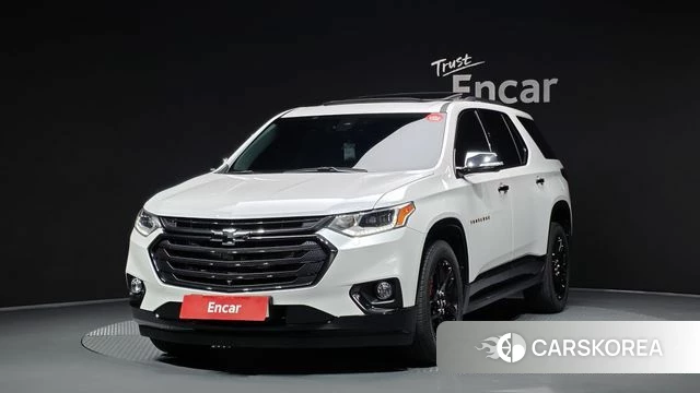 Chevrolet (GM Daewoo) Traverse 2021 Белый из Кореи