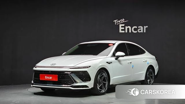 Hyundai Sonata D Edge (DN8) 2023 Белый из Кореи