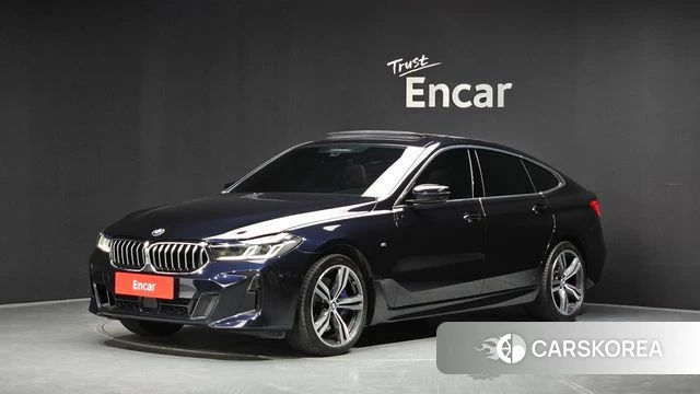 BMW 6 Series GT (G32) 2021 Черный из Кореи