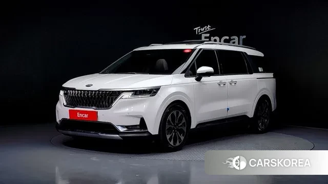 Kia Carnival 4th generation 2021 Белый из Кореи
